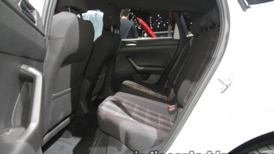 2018 VW Polo GTI rear seats at the IAA 2017