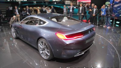 BMW Concept 8 Series rear three quarters left at IAA 2017