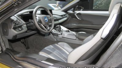 BMW i8 Protonic Frozen Yellow Edition dashboard showcased at IAA 2017