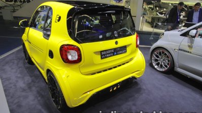 BRABUS Ultimate E Concept rear three quarters at IAA 2017