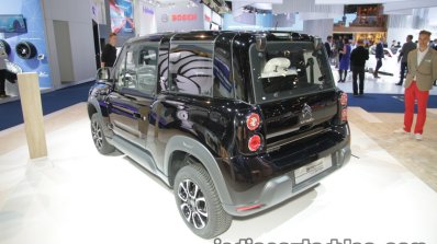 Citroen E-Mehari Styled by Courreges rear three quarters at IAA 2017