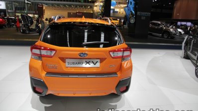 Euro-spec 2018 Subaru XV rear at the IAA 2017