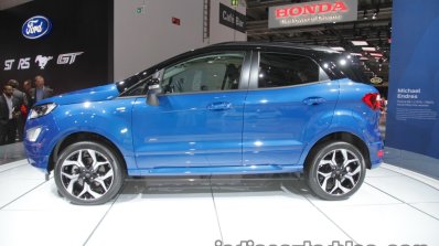Ford EcoSport ST-Line side view at IAA 2017