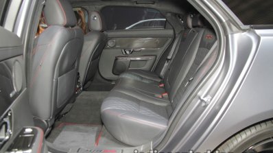 Jaguar XJR575 rear seat at IAA 2017