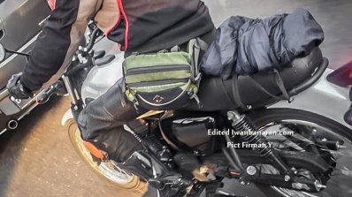 Kawasaki Estrella 175 (W175) spied in Indonesia rear three quarters