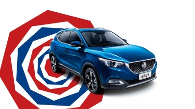 MG ZS SUV India launch in 2019 front three quarters