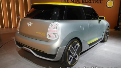 MINI Electric Concept rear three quarter at IAA 2017