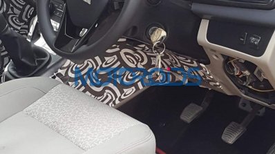 Mahindra U321 dashboard spy shot