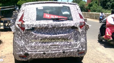 Mahindra U321 rear spy shot