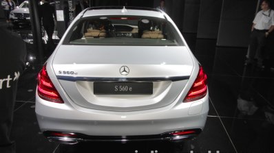 Mercedes-Benz S 560 e rear at IAA 2017