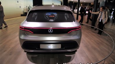 Mercedes Concept EQ rear at the IAA 2017