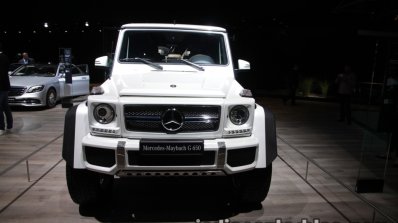 Mercedes-Maybach G 650 Landaulet front at the IAA 2017