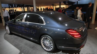 Mercedes-Maybach S-Class Fit & Healthy concept rear three quarters left side