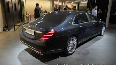Mercedes-Maybach S-Class Fit & Healthy concept rear three quarters