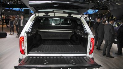 Mercedes X-Class Accessories tailgate at the IAA 2017
