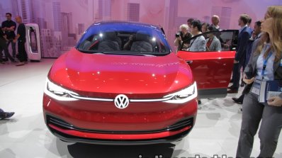 New VW I.D. CROZZ concept front at IAA 2017