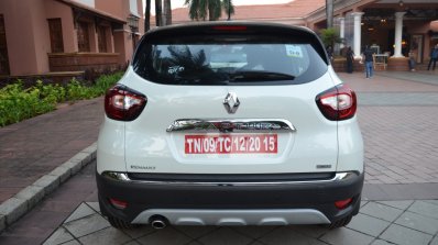 Renault Captur rear view