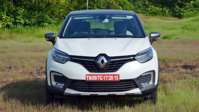 Renault Captur test drive review front view
