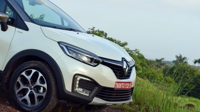 Renault Captur test drive review nose