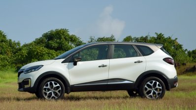 Renault Captur test drive review side