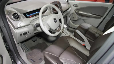 Renault Zoe dashboard at the IAA 2017