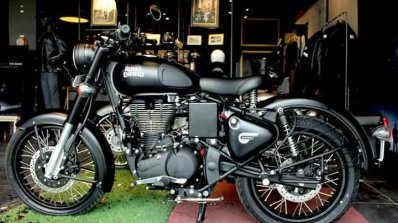 royal enfield 500 cc matt black