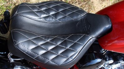 Royal Enfield Electra custom by Team DJ customs seat