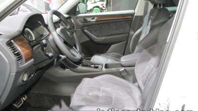 Skoda Kodiaq Scout interior at IAA 2017