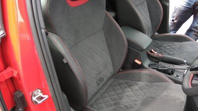 Skoda Octavia RS India front seats