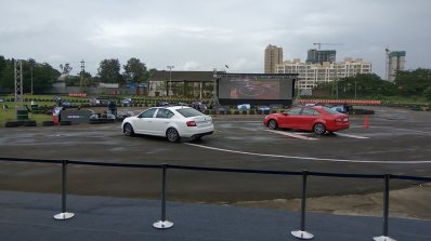 Skoda Octavia RS India launch track