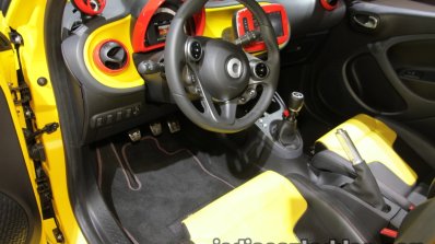 Smart ForFour Brabus Forrescue interior at the IAA 2017
