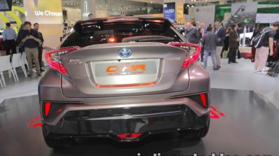 Toyota C-HR Hy-Power Concept rear at IAA 2017