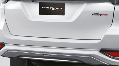 Toyota Fortuner TRD Sportivo rear bumper spoiler