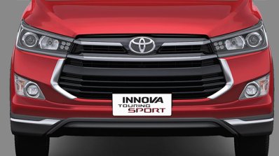 Toyota Innova Touring Sport front fascia