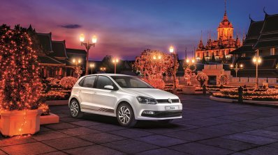 VW Polo Anniversary Edition front three quarters