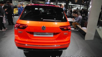 Volkswagen Tiguan Allspace R-Line rear at IAA 2017