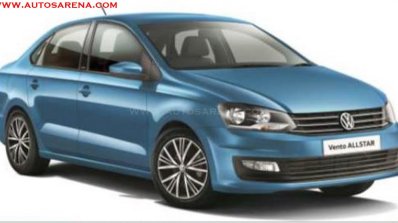 Volkswagen Vento ALLSTAR front three quarters