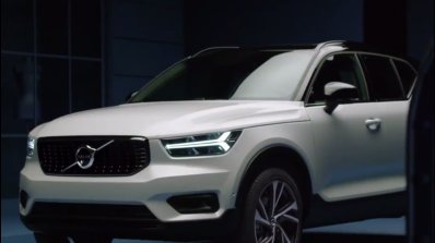 Volvo XC40 leaked front