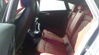 2017 Audi S5 Sportback rear seats