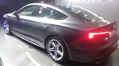 2017 Audi S5 Sportback rear three quarters left side