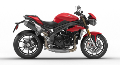 2017 Triumph Speed Triple press right side