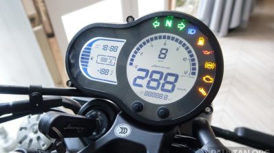 2018 Benelli Leoncino launched instrument cluster