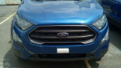 2018 Ford EcoSport Titanium S front spy shot