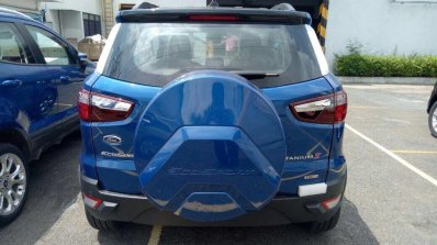 2018 Ford EcoSport Titanium S rear spy shot