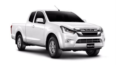 2018 Isuzu D-Max 2-door Spacecab (facelift) front three quarters