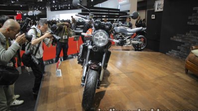 2018 Kawasaki Z900 RS front at the Tokyo Motor Show