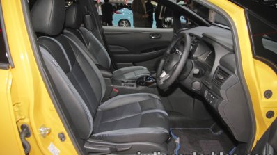 2018 Nissan Leaf interior at the Tokyo Motor Show