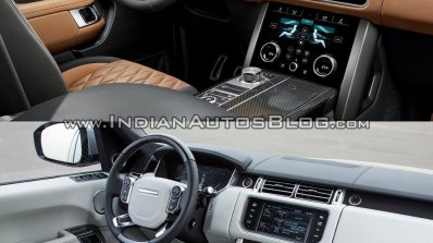 2018 Range Rover vs. 2013 Range Rover interior