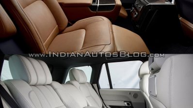 2018 Range Rover vs. 2013 Range Rover rear seats
