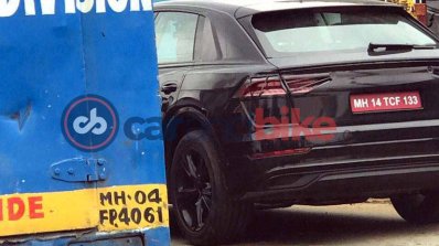 Audi Q8 exterior India spy shot